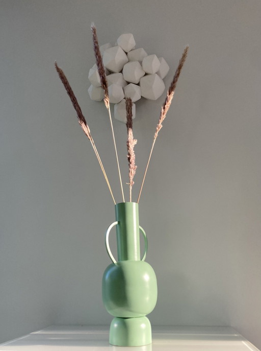 Modern Mint Green Ornamental Vase