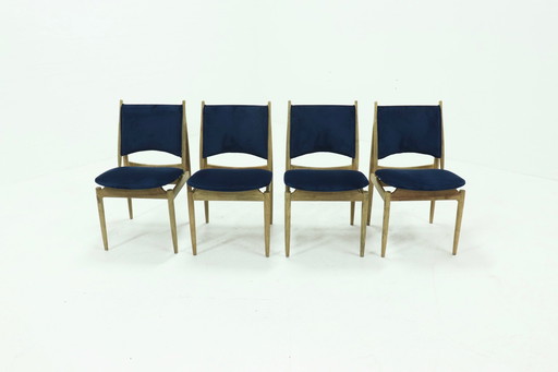 4 x Finn Juhl for Niels Vodder Egyptian dining chairs