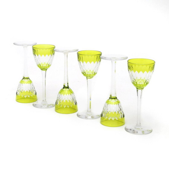 Image 1 of Set di 6 bicchieri da vino in cristallo vintage "Armagnac" di Baccarat, anni '70