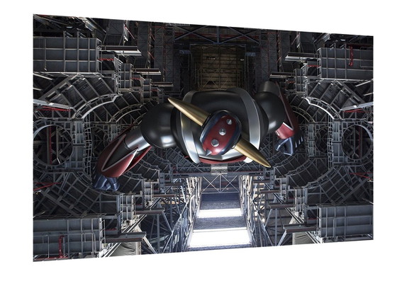 Image 1 of Silver Photographic Print - Goldo Made By Nasa - Travis Durden - Pop Art - 2021