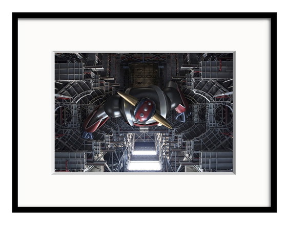 Image 1 of Silver Photographic Print - Goldo Made By Nasa - Travis Durden - Pop Art - 2021