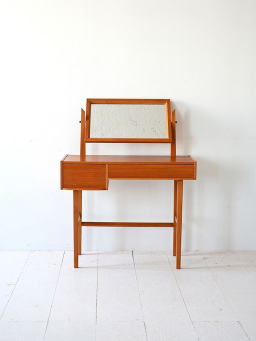 Scandinavian 1950s Teak Dressing Table