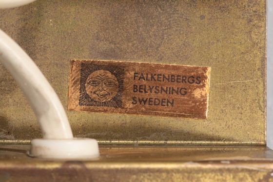 Image 1 of Lampade da parete di design di Falkenbergs Belysning 1960, Svezia