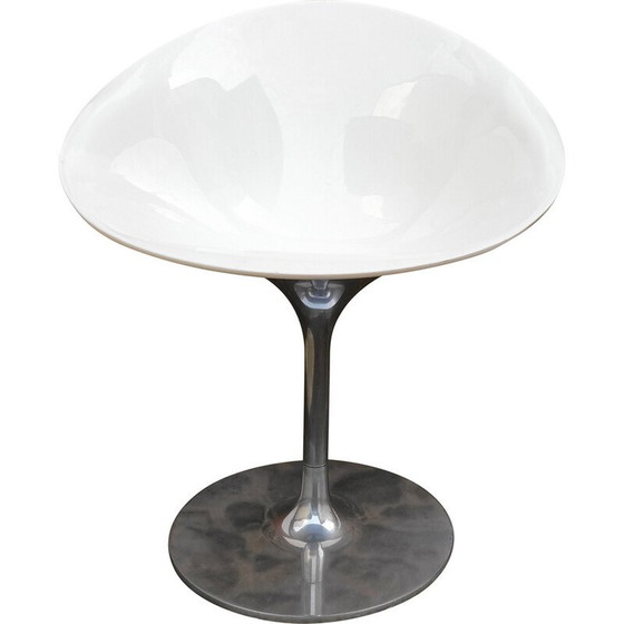 Image 1 of Vintage Eros armchair in plastic and cast aluminum by Philippe Starck for Kartell, 2000
