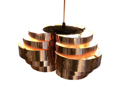 Copper Pendant Designed By Werner Schou For Coronell