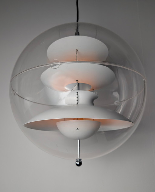 Panto White Lamp by Verner Panton