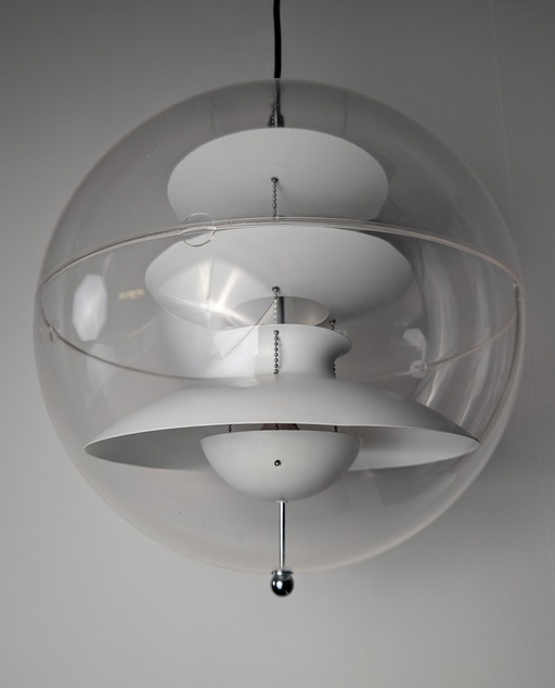 Panto White Lamp by Verner Panton