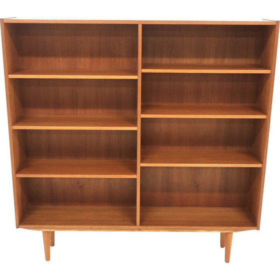 Image 1 of Vintage teak and rosewood bookcase, Sweden 1960