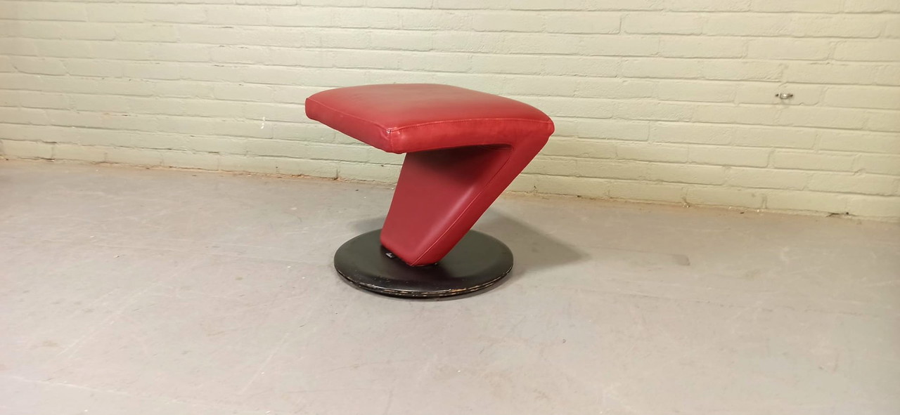 Reposapiés de cuero Leolux