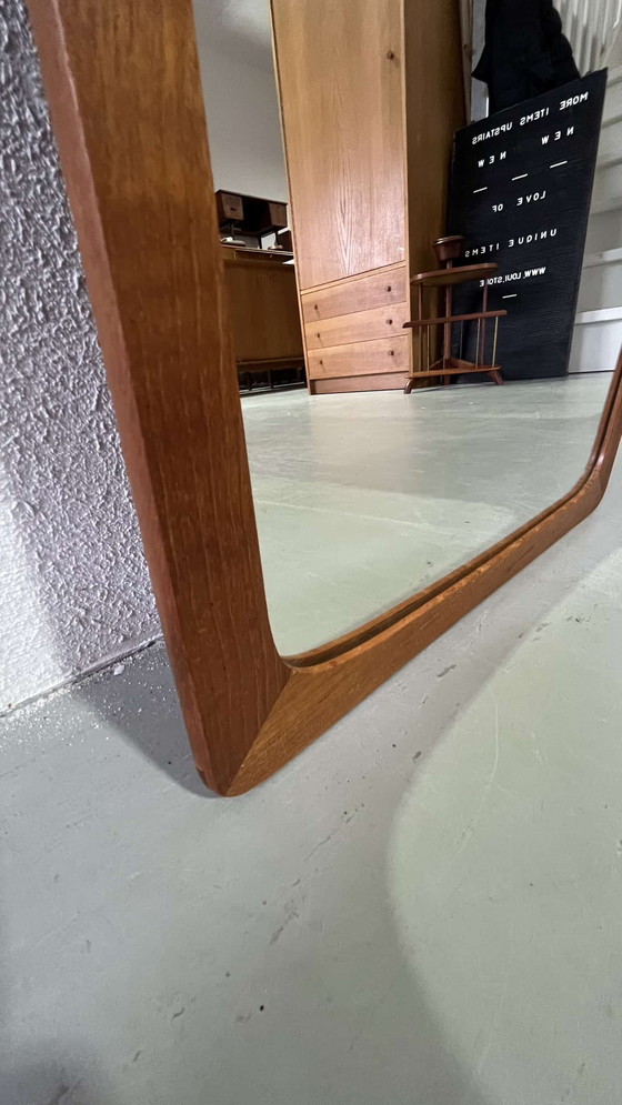 Image 1 of Danish mirror teak