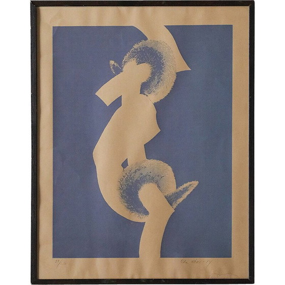 Image 1 of Dipinto d'epoca di Olle Kåks, 1974