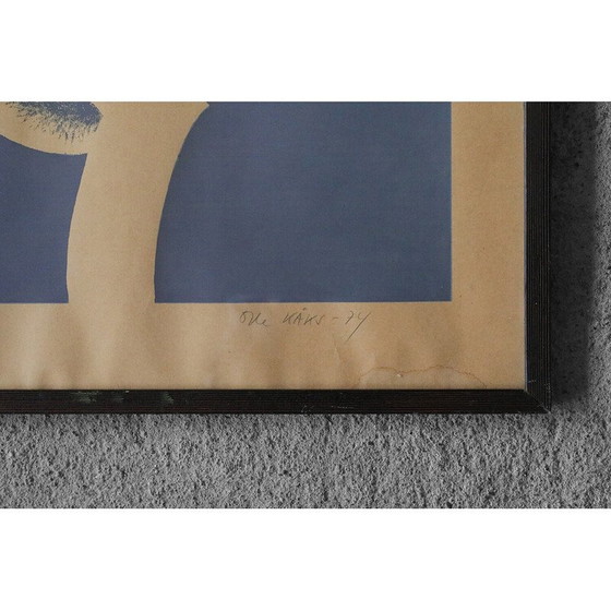 Image 1 of Dipinto d'epoca di Olle Kåks, 1974