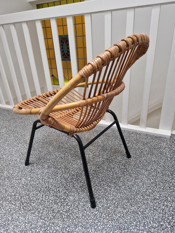 Image 1 of Chaise / fauteuil en rotin