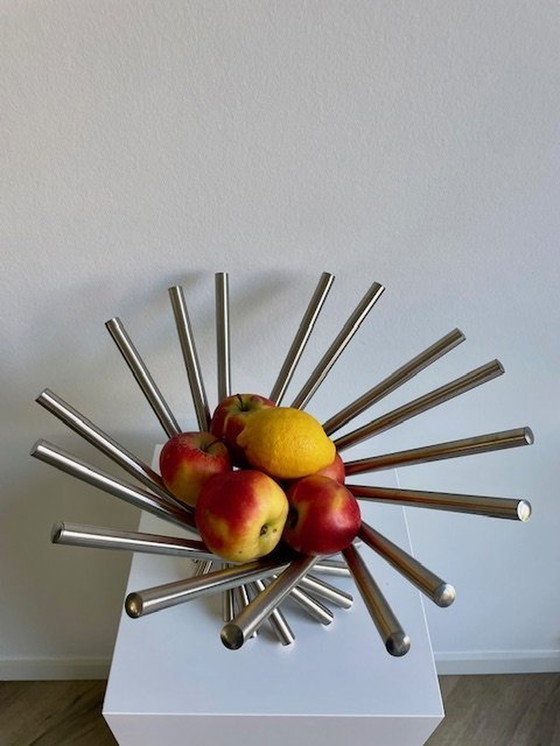 Image 1 of Design Fruit Bowl Stainless Steel Collapsible