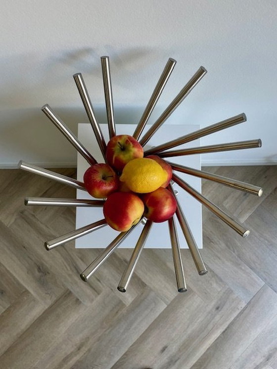 Image 1 of Design Fruit Bowl Stainless Steel Collapsible