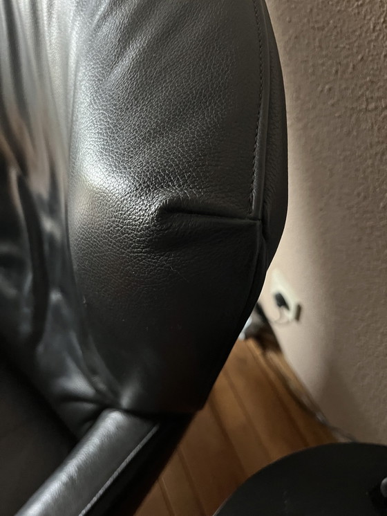 Image 1 of Castor Designer Chair Montis, Black Leather