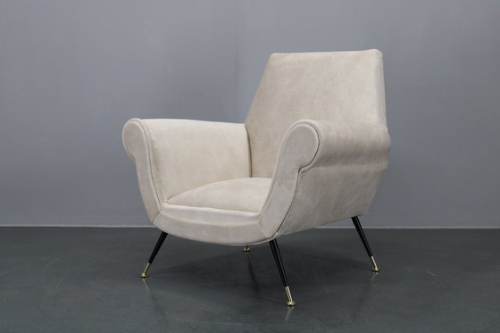 Image 1 of 1950S Restored Italian Armchair 