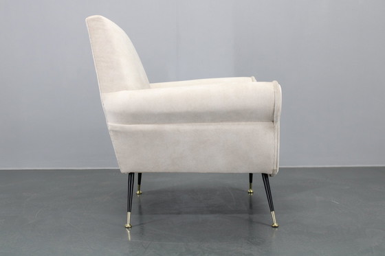Image 1 of 1950S Restored Italian Armchair 