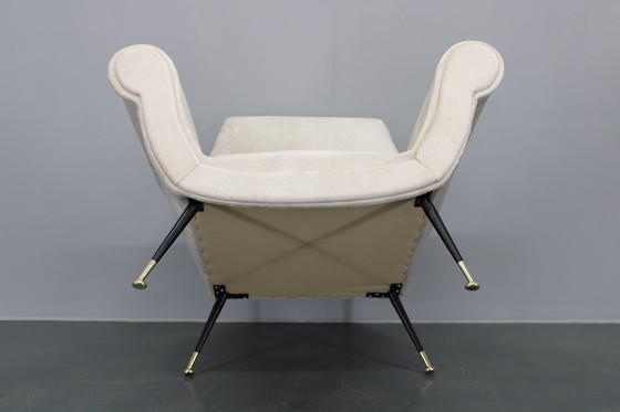 Image 1 of 1950S Restored Italian Armchair 