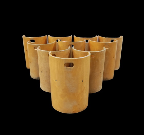 Image 1 of Chaise enfant vintage en contreplaqué de bouleau