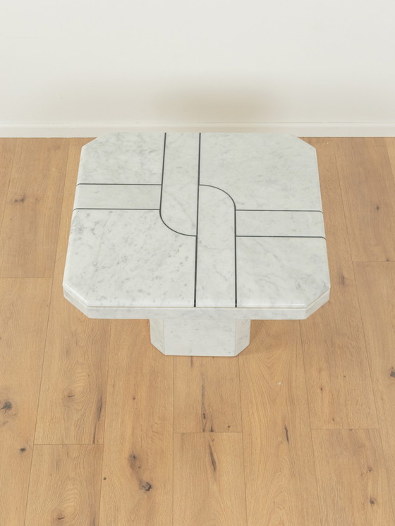 Image 1 of  1980s marble coffee table 