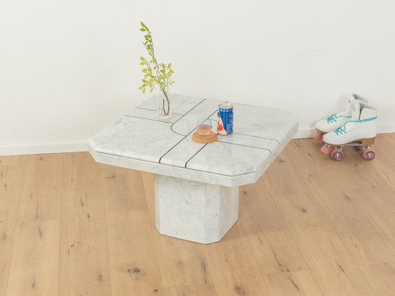 Image 1 of  1980s marble coffee table 