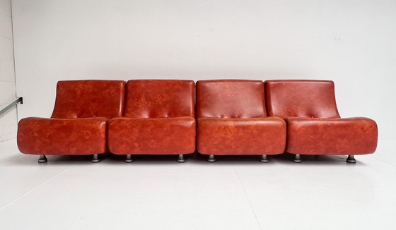 Image 1 of Divano modulare vintage italiano in stile COR, anni &#39;70