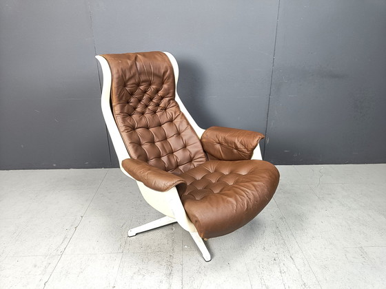 Image 1 of Mid-Century Space Age Galaxy Armchair By Alf Svensson For Dux, 1968