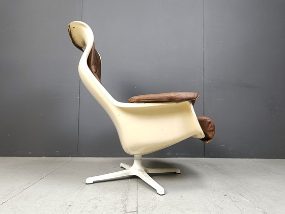 Image 1 of Mid-Century Space Age Galaxy Armchair By Alf Svensson For Dux, 1968