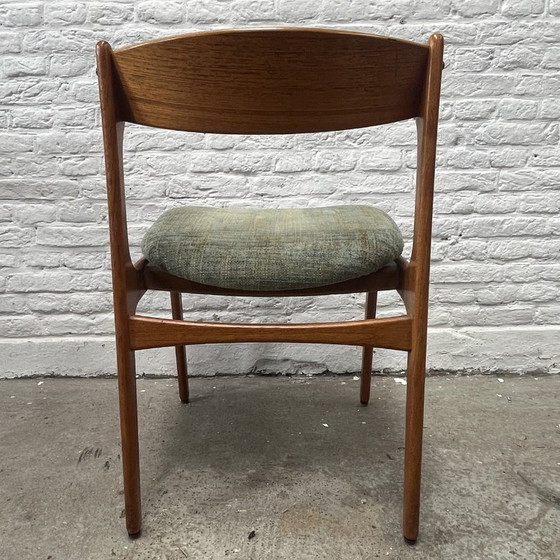 Image 1 of O.D. Møbler - 4X Dining Chair - Model 49 By Erik Buch