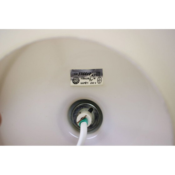 Image 1 of Pair of vintage all-glass table lamps, Czechoslovakia 1970