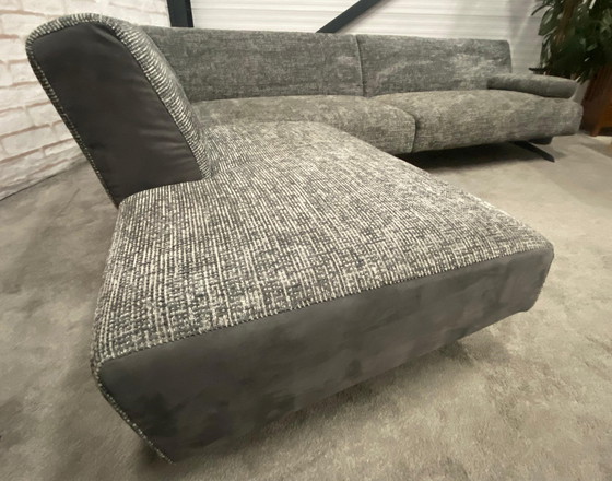 Image 1 of Beautiful Montel Grey Fabric Corner Sofa