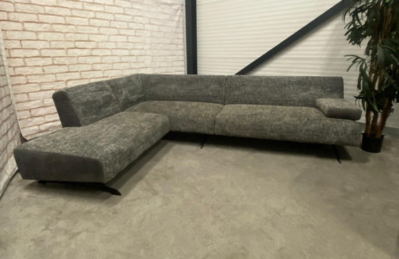 Image 1 of Beautiful Montel Grey Fabric Corner Sofa