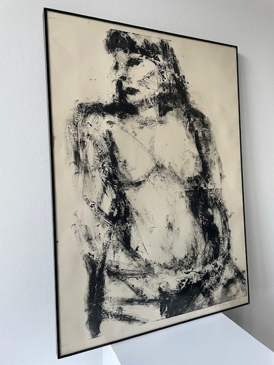 Image 1 of Nick Seijkens - Nude Portrait (1982) - Original Lithograph