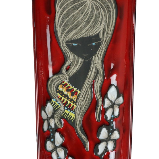 Image 1 of Vintage Wall Sculpture XL San Marino Ceramic