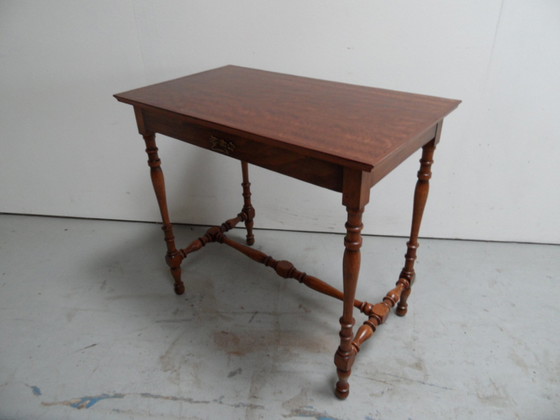 Image 1 of Vintage side table with drawer