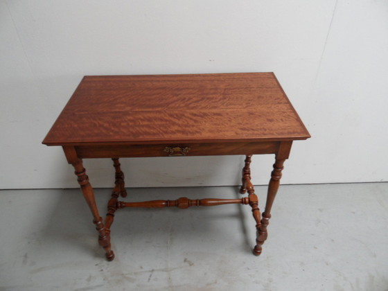 Image 1 of Vintage side table with drawer