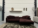 Label Vandenberg Ginny Corner Sofa Bordeaux Fabric