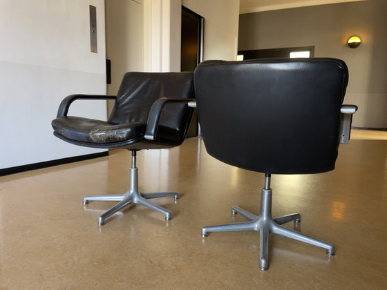 Image 1 of 2x Artifort Meeting Chairs - Geoffrey Harcourt