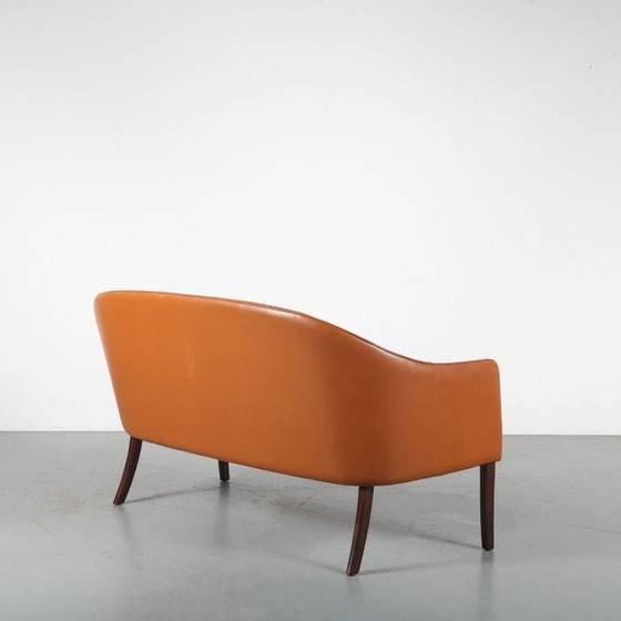 Image 1 of Rare Ole Wanscher Sofa for J. Jeppesen, Denmark 1950