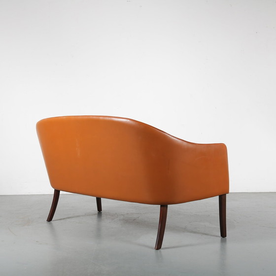 Image 1 of Rare Ole Wanscher Sofa for J. Jeppesen, Denmark 1950