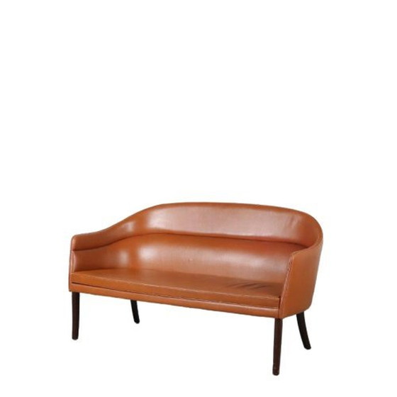 Image 1 of Rare Ole Wanscher Sofa for J. Jeppesen, Denmark 1950