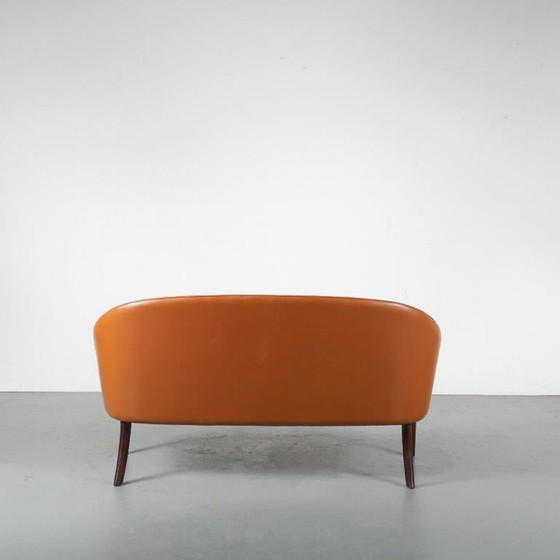 Image 1 of Rare Ole Wanscher Sofa for J. Jeppesen, Denmark 1950