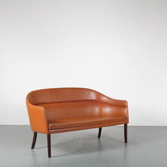 Image 1 of Rare Ole Wanscher Sofa for J. Jeppesen, Denmark 1950