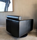 Natuzzi swivel armchair