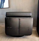 Natuzzi swivel armchair