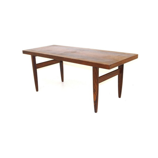 Vintage rosewood coffee table, Denmark 1960