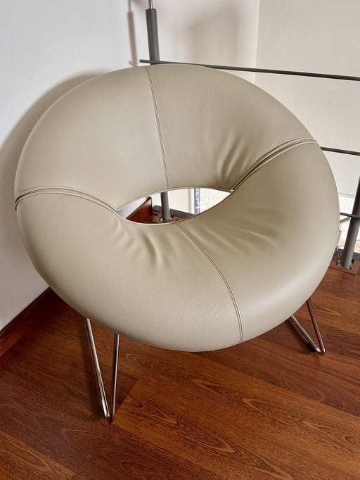 Leolux Mimas Leather Armchair Zgan