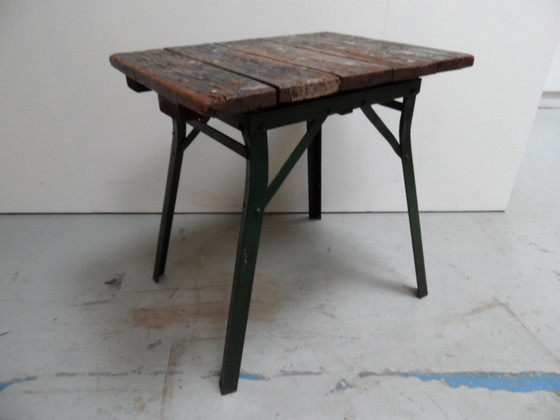 Image 1 of Industrial work table 1930's