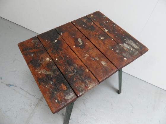 Image 1 of Industrial work table 1930's